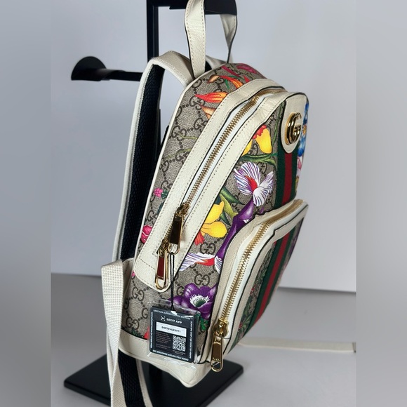 Authentic Gucci Ophidia Blooms GG Backpack main image 5